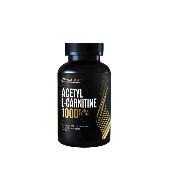 Acetyl L-Carnitine 1000mg - 100 tabletter