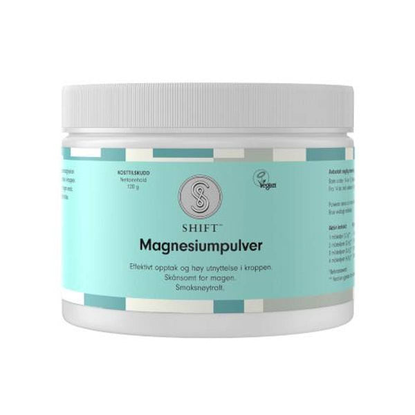 SHIFT Magnesiumglycinat, pulver - 120g