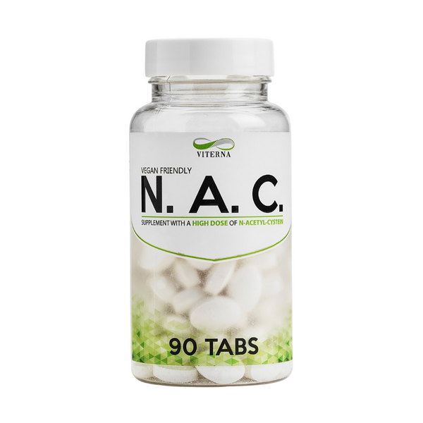 NAC (N-Acetyl-Cystein) 600mg - 90 tabletter